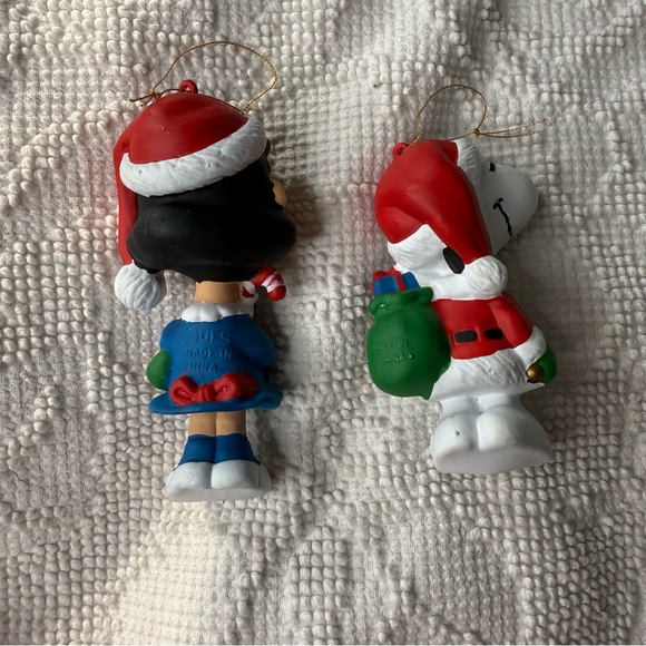 Set of 2 Peanuts Christmas Ornaments Lucy, Snoopy - Picture 6 of 6